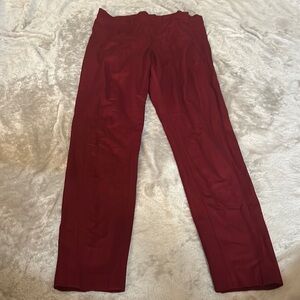 Banana republic red Devon leggings